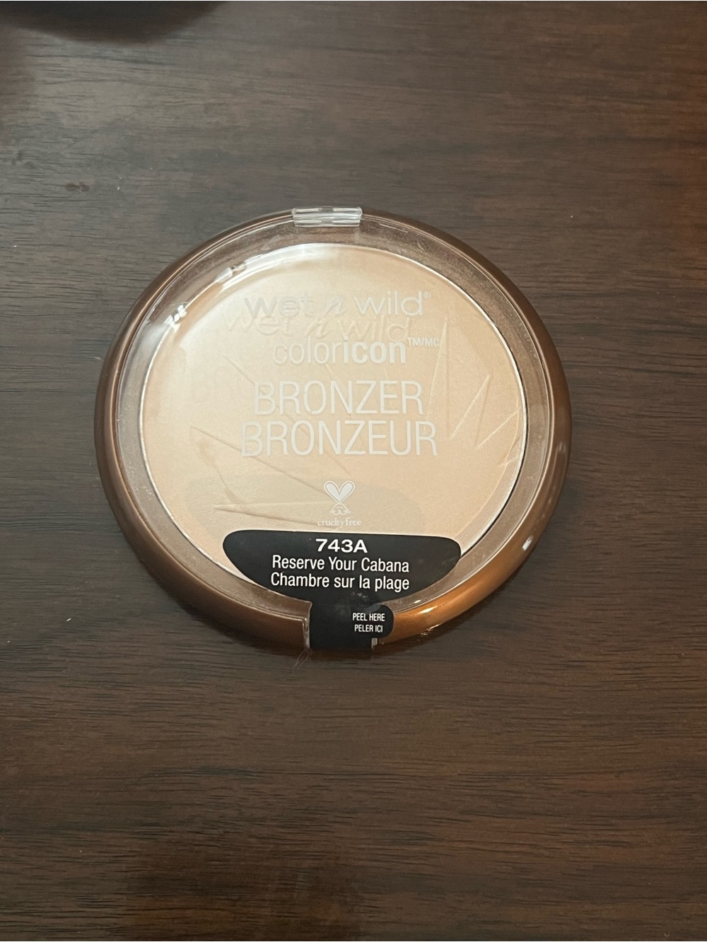Rare/Discontinued wet n wild Bronzer Reserve Your Cabana - Cream Beige